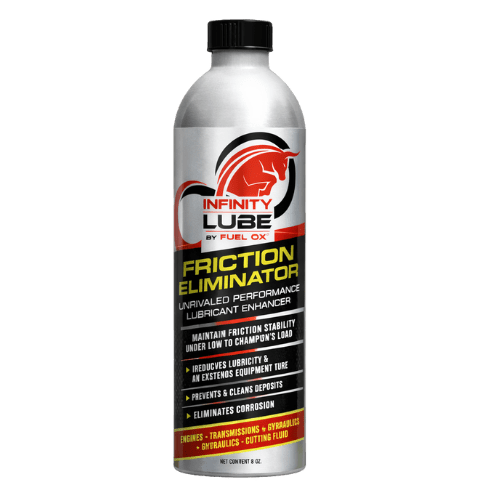 Friction Eliminator new label infinity lube™ friction eliminator