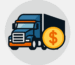 truck and gold coin success